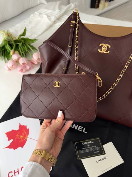 Модель в стилі Chanel Chocolate Gold P10171 фото