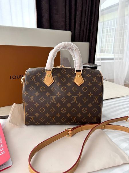 Модель в стилі Louis Vuitton Speedy Bandouliere  30см р1078 фото