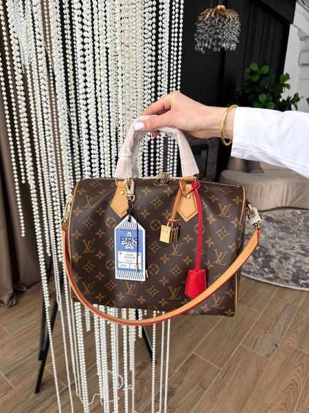 Модель в стилі Louis Vuitton Speedy Bandouliere  30см р1078 фото