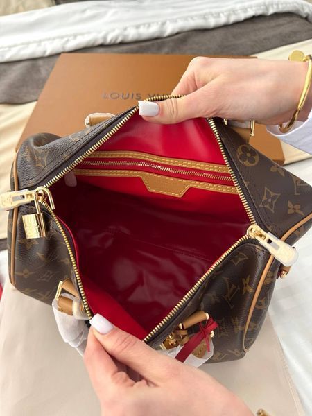 Модель в стилі Louis Vuitton Speedy Bandouliere  30см р1078 фото