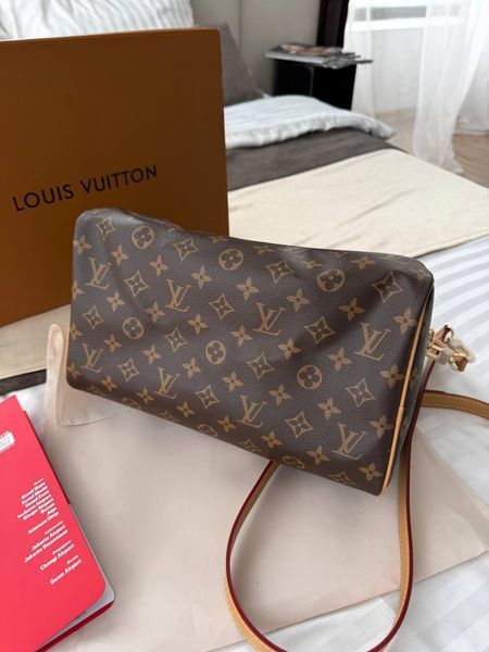 Модель в стилі Louis Vuitton Speedy Bandouliere  30см р1078 фото
