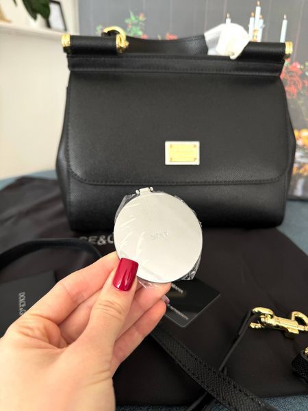 Сумка в стилі 💎 Dolce & Gabbana Sicily Black P19014 фото