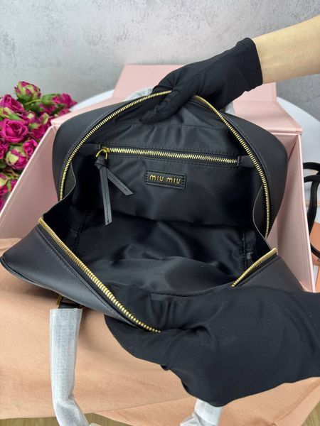 Сумка в стилі Miu Miu Black P17021 фото