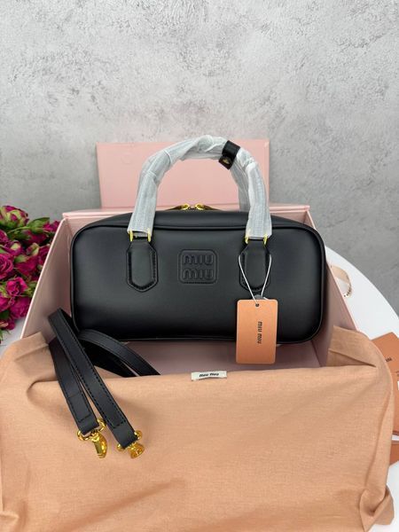 Сумка в стилі Miu Miu Black P17021 фото