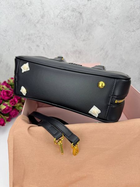 Сумка в стилі Miu Miu Black P17021 фото