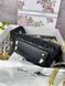 Сумка в стилі Dior Lady Black Gold + гаманець P6022 фото 9