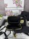 Сумка в стилі Dior Lady Black Gold + гаманець P6022 фото 16