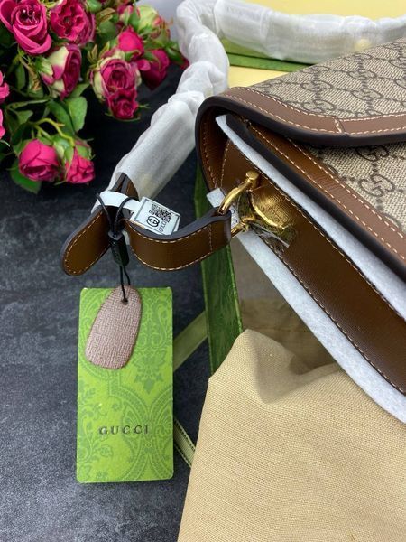 Сумка в стилі Gucci Horsebit 1955 Shoulder Bag P11003 фото