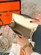 Сумка в стилі Hermes Kelly 25 Milk Gold P15025 фото 5