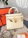 Сумка в стилі Hermes Kelly 25 Milk Gold P15025 фото 6