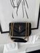 Сумка в стилі Yves Saint Laurent LouLou Black Gold 24 см