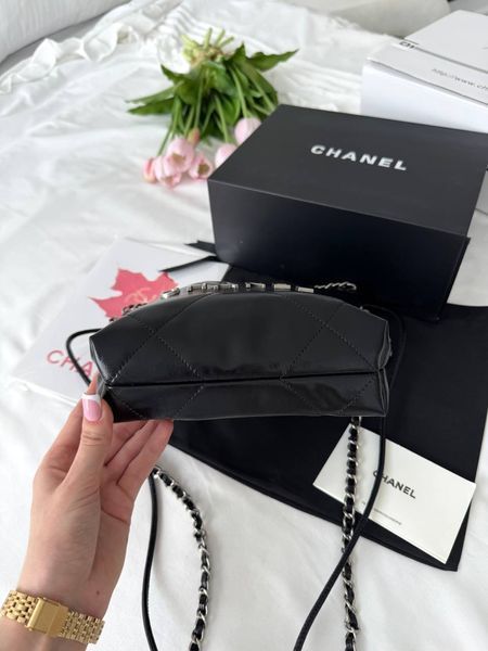 Модель в стилі Chanel Black Silver 19 см P10146 фото