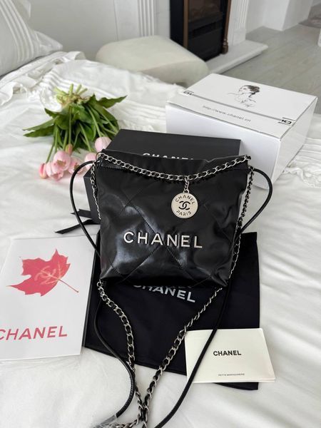Модель в стилі Chanel Black Silver 19 см P10146 фото