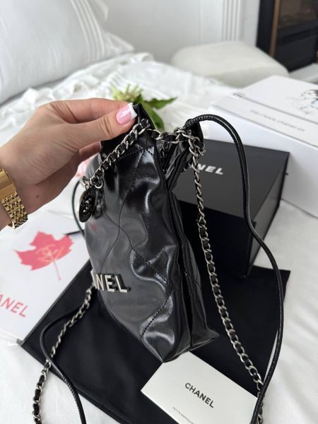 Модель в стилі Chanel Black Silver 19 см P10146 фото