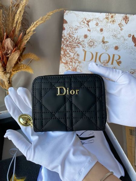 Сумка в стилі Dior Lady Total Black + гаманець Р6008 фото