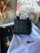 Сумка в стилі Dior Lady Total Black + гаманець