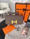 Сумка в стилі Hermes Constance Gray Gold P15036 фото 1