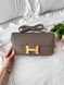 Сумка в стилі Hermes Constance Gray Gold P15036 фото 4