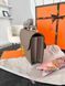 Сумка в стилі Hermes Constance Gray Gold P15036 фото 7