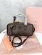 Сумка в стилі Miu Miu  Chocolate  P17038 фото 4
