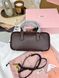 Сумка в стилі Miu Miu  Chocolate  P17038 фото 9
