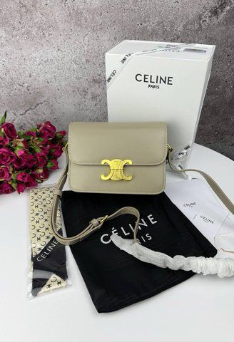 Сумка в стилі Celine Mini Grey P13007 фото