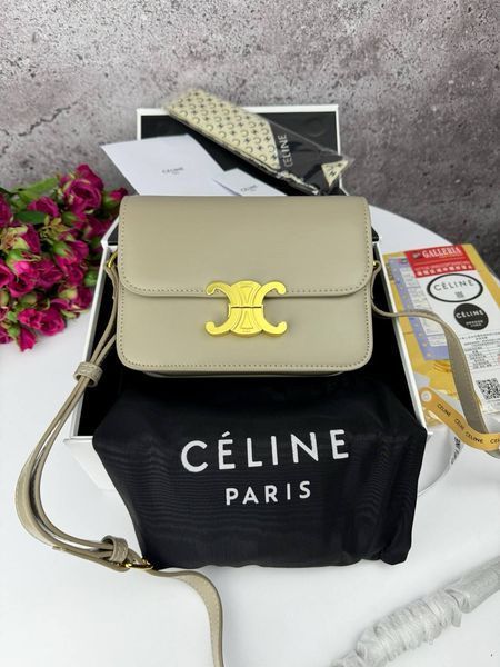 Сумка в стилі Celine Mini Grey P13007 фото