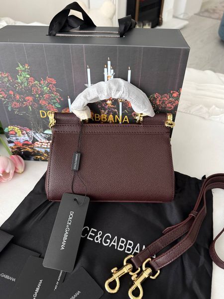 Сумка в стилі  💎 Dolce & Gabbana Sicily Chocolate P19018 фото