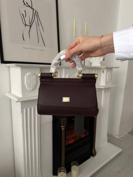 Сумка в стилі  💎 Dolce & Gabbana Sicily Chocolate P19018 фото