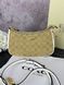Сумка в стилі Coach Beige/White