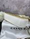 Сумка в стилі Coach Beige/White P9038 фото 3