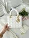 Сумка в стилі Dior Lady Milk Gold + гаманець P6032 фото 2