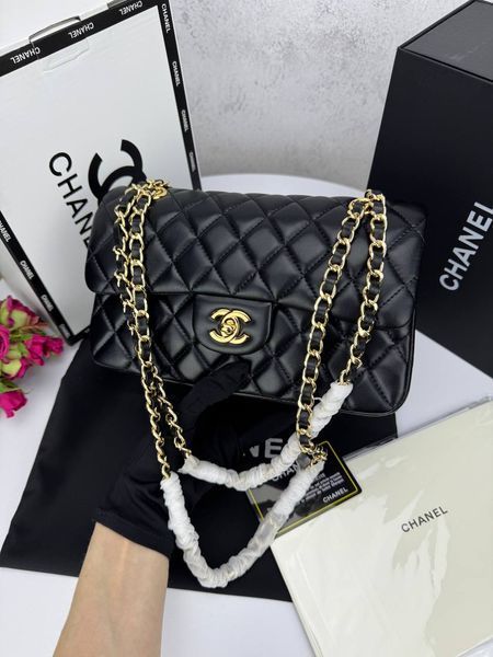 Модель в стилі Chanel Black Gold 23см P10040 фото