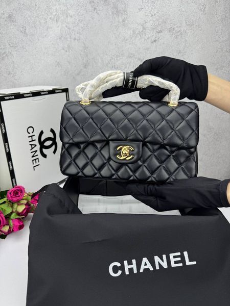 Модель в стилі Chanel Black Gold 23см P10040 фото