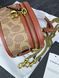 Сумка в стилі Coach Brown P9037 фото 4