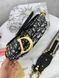 Сумка в стилі Dior Saddle Black Logo P6038 фото 6