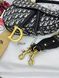 Сумка в стилі Dior Saddle Black Logo P6038 фото 2