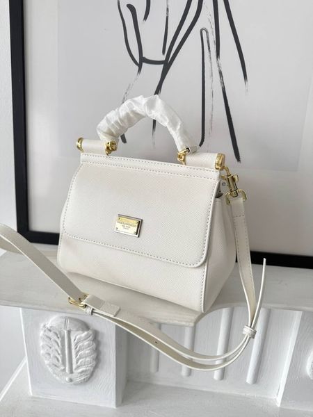 Сумка в стилі   Dolce & Gabbana White P19006 фото