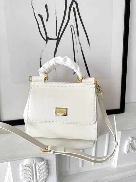 Сумка в стилі   Dolce & Gabbana White P19006 фото
