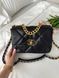 Модель в стилі Chanel Black Gold/Silver P10163 фото 6
