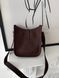 Модель в стилі Hermes Evelyne Chocolate 19см  P15053 фото 3