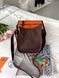 Модель в стилі Hermes Evelyne Chocolate 19см  P15053 фото 1