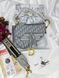 Сумка в стилі Dior Saddle Grey P6042 фото 5