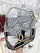 Сумка в стилі Dior Saddle Grey P6042 фото 6