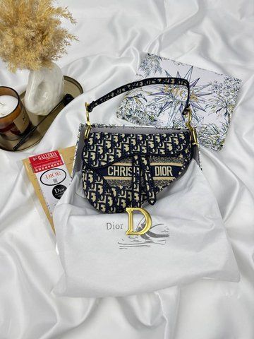 Сумка в стилі Dior Saddle Logo P6044 фото