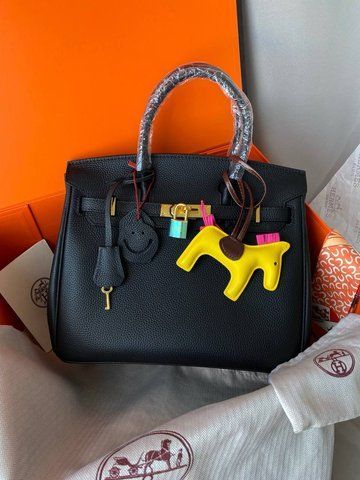 Сумка в стилі Hermes Birkin Black Gold   P15001 фото