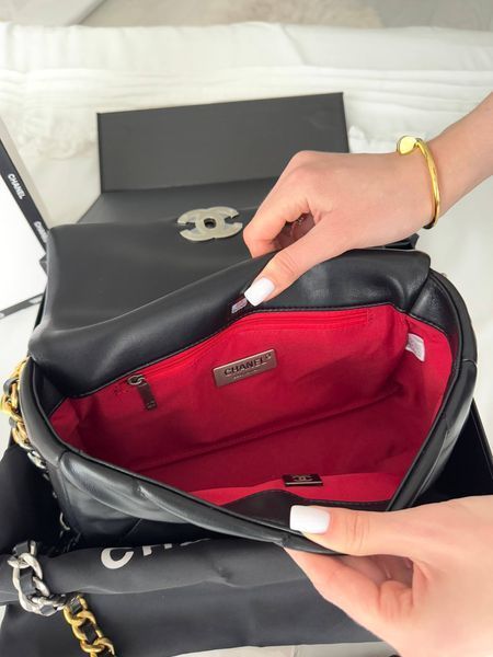 Модель в стилі Chanel Black Silver/Gold P10172 фото