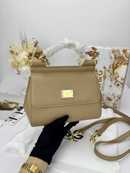 Сумка в стилі Dolce & Gabbana Beige P19004 фото