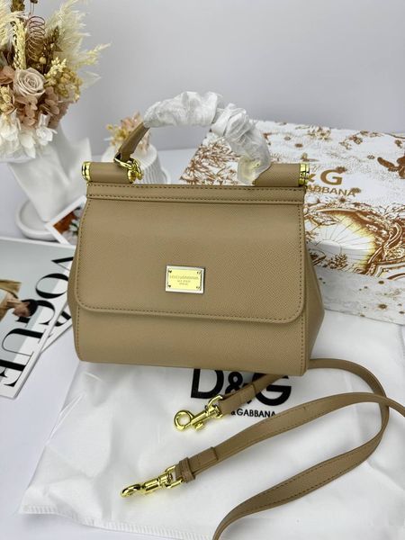 Сумка в стилі Dolce & Gabbana Beige P19004 фото