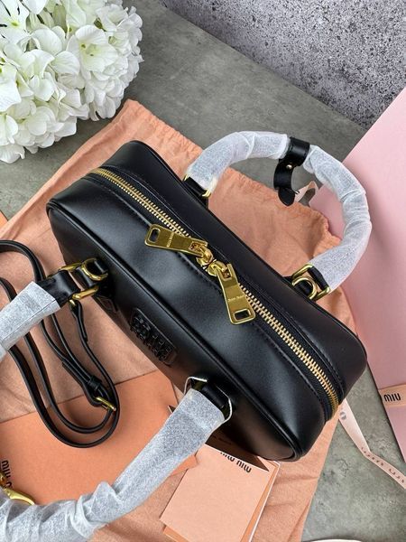 Сумка в стилі Miu Miu Black P17016 фото